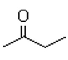 丁酮化学式结构图
