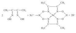 丁二酮肟分子式结构图