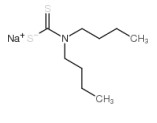 二乙基二硫代氨基甲酸钠分子式结构图