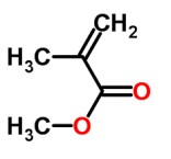 甲基丙烯酸甲酯分子式结构图