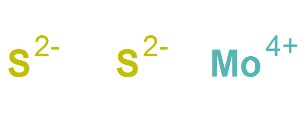 二硫化钼分子式结构图