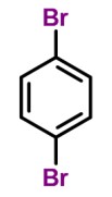 1,4-二溴苯化学式结构图