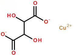 酒石酸铜化学式结构图
