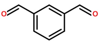 间苯二甲醛分子式结构图
