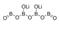 四硼酸锂分子式结构图