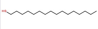 十六醇化学式结构图
