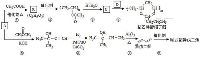 聚乙烯醇缩丁醛反应式