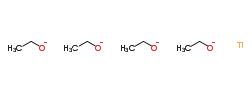 钛酸四乙酯分子式结构图