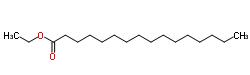 棕榈酸乙酯分子式结构图