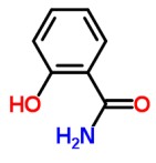 水杨酰胺分子式结构图