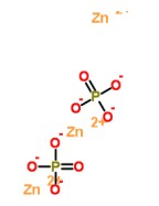 磷酸锌分子式结构图