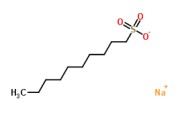 1-癸烷磺酸钠分子式结构图