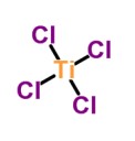 四氯化钛分子式结构图