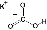 碳酸氢钾化学式
