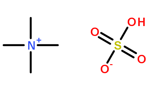 四甲基硫酸氢铵分子式结构图