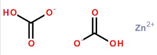碱式碳酸锌分子结构图