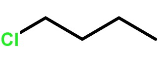 氯代正丁烷化学式结构图