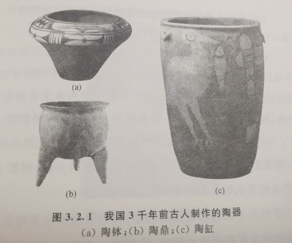 我国三千年前古人制作的陶器