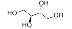 赤藓糖醇结化学式结构图