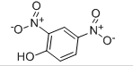 2,4-二硝基酚化学式结构图