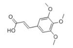 3,4,5-三甲氧基肉桂酸分子式