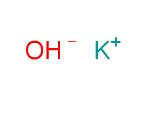 氢氧化钾化学式结构图
