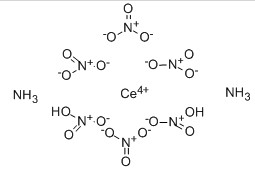硝酸铈铵化学结构式图