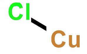 氯化亚铜分子式结构图