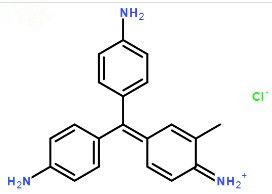 碱性品红分子式结构图