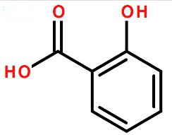 水杨酸化学式结构图