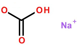 碳酸氢钠分子式结构图