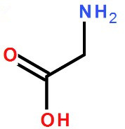 甘氨酸化学式结构图