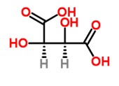 酒石酸化学式结构图