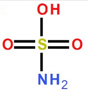 氨基磺酸分子式结构图