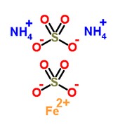 硫酸亚铁铵分子式结构图