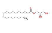单硬脂酸甘油酯分子式结构图