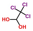 水合氯醛分子式结构图
