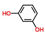 间苯二酚分子式结构图