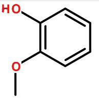 2-甲氧基酚分子式结构图