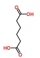 己二酸分子式结构图