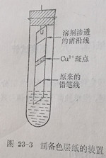 制备色层纸的装置