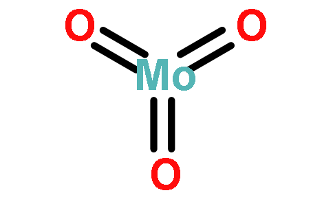 三氧化钼分子式结构图