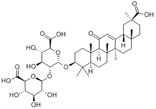 甘草酸分子式结构图