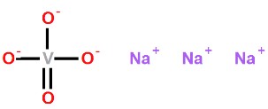 原钒酸钠化学式结构图
