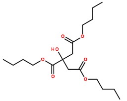 柠檬酸三丁酯化学式结构图