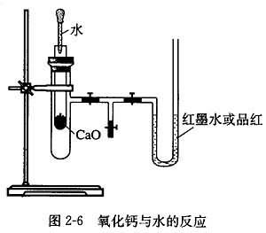 钙跟水的反应