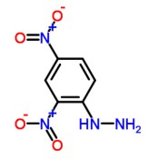 2,4-二硝基苯肼分子式结构图