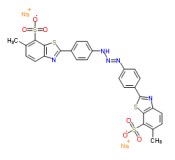 达旦黄分子式结构图