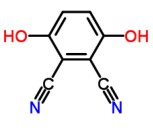 3,6-二羟基邻苯二甲腈分子式结构图