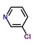 3-氯吡啶化学式结构图